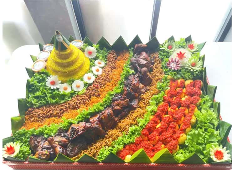 Menu Lauk Nasi Kuning Tumpeng Terlengkap Spesial Dapur Bu Sastro